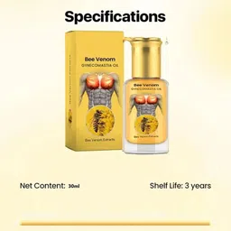 weedy Bee Venom Oil: Gynecomastia BodyFix for Men image 2