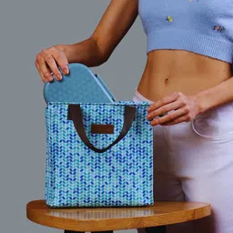 HAMELIN Floral Printed Shopper Tote Bag image 5