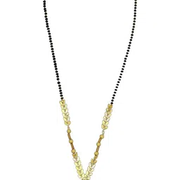 SONI DESIGNS Gold-Plated Artificial Beads Mangalsutra image 5