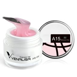 VENALISA UV Sculpture Nail Extension Jelly Builder Gel - 15 ml - Milk Shake Pink  A15 (S)-picture-5