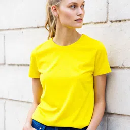 DressBerry Women V-Neck Bio Finish Pockets Slim Fit T-shirt-picture-22