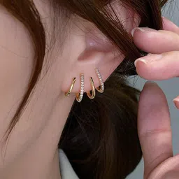 kazare Contemporary Studs Earrings image 3