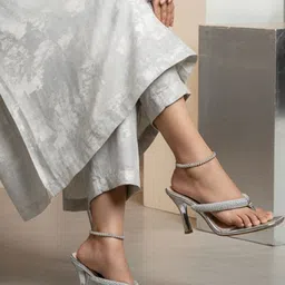 STARTOES Embellished Party Slim Heeled Sandals-picture-24