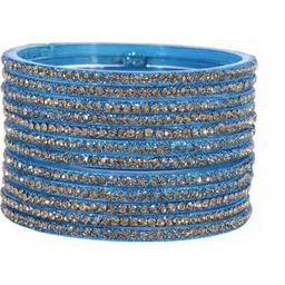 Adiba Fashion Factory Set Of 12 Zirconia-Studded Bangles image 2