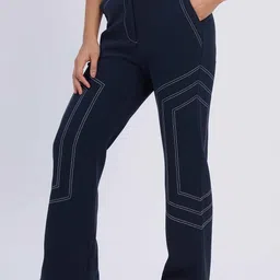 PINACOLADA Women Embroidered Comfort Trousers-image-27