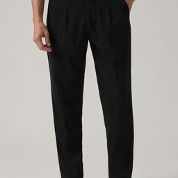 Banana Club Men Black Corduroy Cotton Gurkha Pants-picture-5