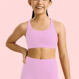 BRAAFEE Girls Pack of 4 Non Padded Cotton Full Coverage Bra image 4