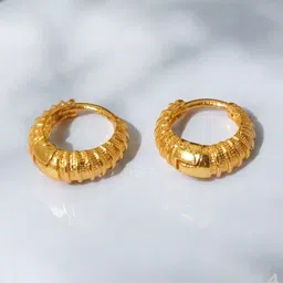 SHREE KRISHNA SHOPPING Gold-Plated Brass Earrings-picture-13