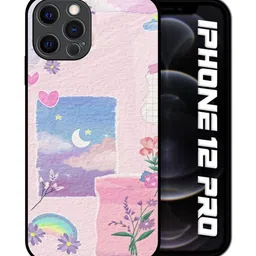 QRIOH Conversational Printed iPhone 12 Pro Back Case Mobile Accessories image 5