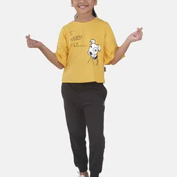 KiddoPanti Girls Printed T-shirt-image-67