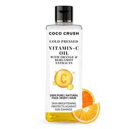 Coco Crush Cold Pressed Vitamin C Oil- With Orange & Beetroot Extracts 200ml image 1