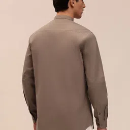 RAYNE BLACK Men Smart Slim Fit Casual Shirt image 4