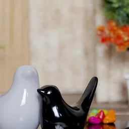 Aura Set Of 2 White Figurine Showpiece image 4