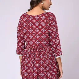 Rakshita Fashions Floral Print Wrap Top image 3