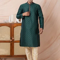 DEVOILER Men Thread Work Kurta image 2