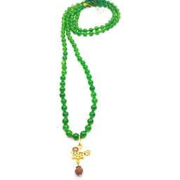 RAVIOUR LIFESTYLE Unisex Green Necklace and Chains-picture-30