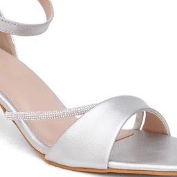 DressBerry Party Block Sandals image 4