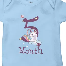 THE PRINT PLATTER Infants Printed Envelope Neck Cotton Bodysuit image 2