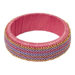 Accessorize London Beaded Bangle image 2