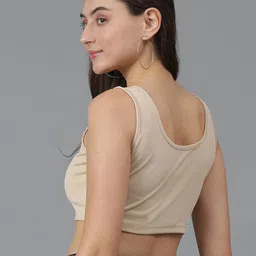 Stylecast X Kotty Women Printed Crop Fitted Top image 5