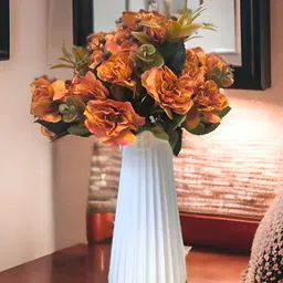 Art Street Orange 1 Pieces Hydrangea Artificial Flower-image-20