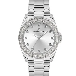 Daniel Klein Women Embellished Stainless Steel Bracelet Style Analogue Watch DK.1.13950-1-image-39