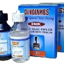 dinojames Fast/Quick Drying ink & Softner -100ml Stamp Pad Ink image 5