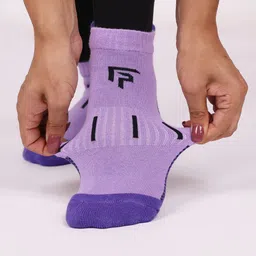 FOOTPRINTS Pack Of 2 Patterned Organic Cotton Ankle-Length Sports Socks image 4