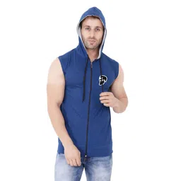BEYOU FASHION Hooded Sleeveless Slim Fit T-shirt-picture-33