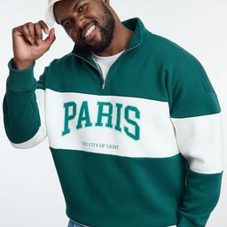 Trendyol Men Colourblocked Sweatshirt-picture-37