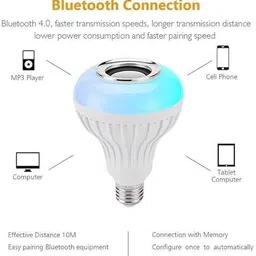 nortixon LED Light Bulbs Color Changing with Bluetooth Speakers Single Disco Ball-picture-32
