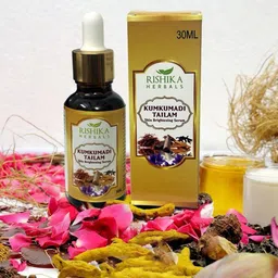 RISHIKAHERBALS Kumkumadi Tailam For Skin Brightening - 30 ml-image-13