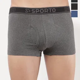 Sporto by Macho Pack Of 4 Combed Cotton Trunk-picture-32