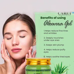 CARET ORGANIC Set Of 2 Tulsi Aloevera Gel- 100g & Vitamin C Glow Scrub- 100g image 5