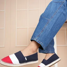 glitchez Men Colourblocked Espadrilles-image-34