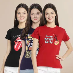 Metronaut Women Typography 3 T-shirt-picture-14