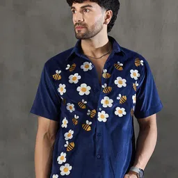 FUGAZEE Men Solid Spread Collar Casual Shirt-image-82