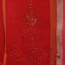 Exotic India Women Striped Embroidered Shawl image 4