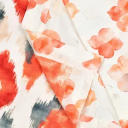 EverHOME White & Grey Ethnic Motifs AC Room 150 GSM Single Bed Dohar image 4