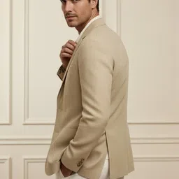 INVICTUS Notched Lapel Long Sleeves Single Breasted Blazer image 2