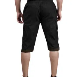 WINSUNITY Men Solid Cargo Shorts image 3