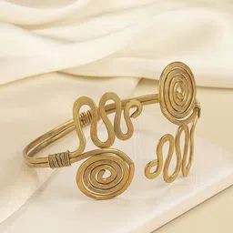 ArtEastri Gold-Plated Cuff Bracelet-picture-37