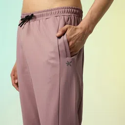 HRX by Hrithik Roshan Men Typography Printed Training Track Pants image 2