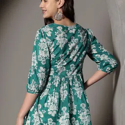 JANAKDULARI CREATION Floral Print Cotton Top image 2