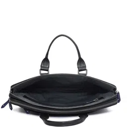 Da Milano Men Textured Leather Laptop Bag image 4