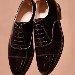 dmodot Men Leather Formal Derbys image 5