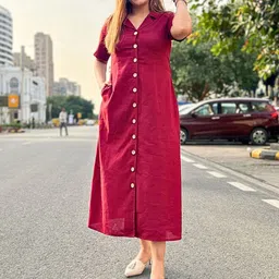 The Svaya Shirt Midi Dress-picture-14