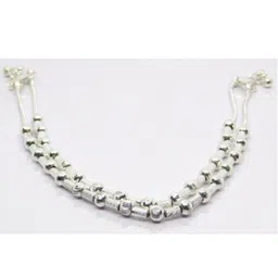 hyk Set of 2 Silver-Plated Anklet image 1