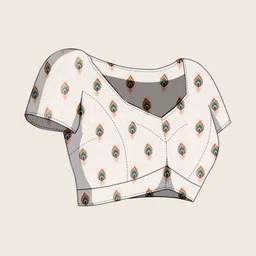 Durga Textile Ethnic Motifs Chiffon Designer Saree image 2