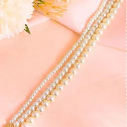 DressBerry Brass Gold-Plated Layered Necklace image 3